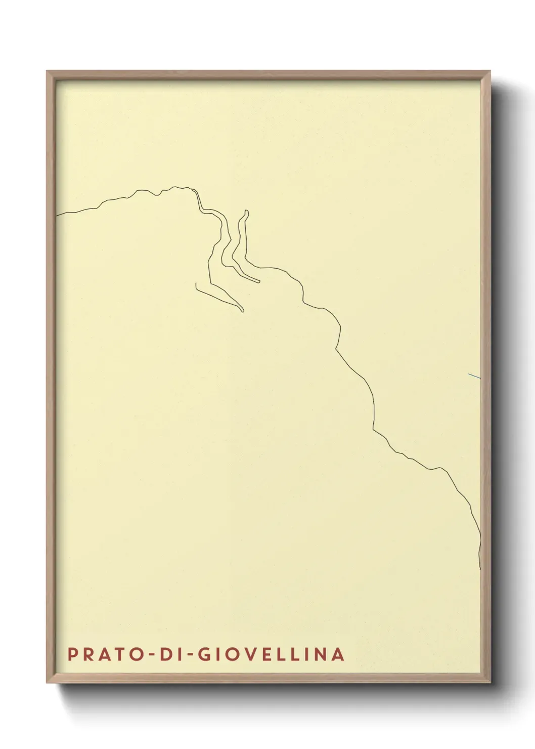 Un poster cartePrato-di-Giovellina
