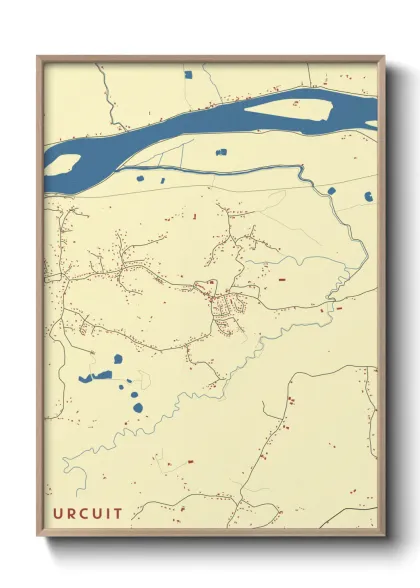Une affiche de carte sur Urcuit