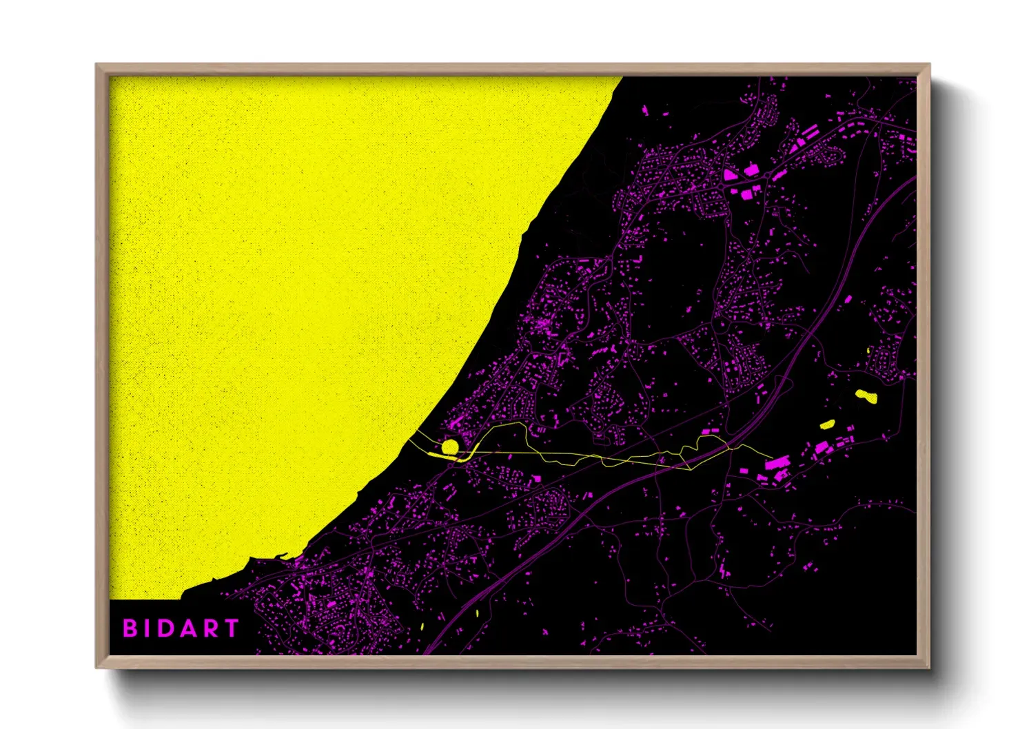 Un poster carteBidart