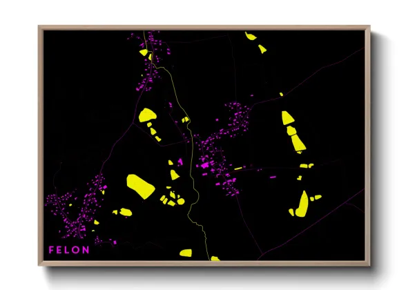 Une affiche de carte sur Felon