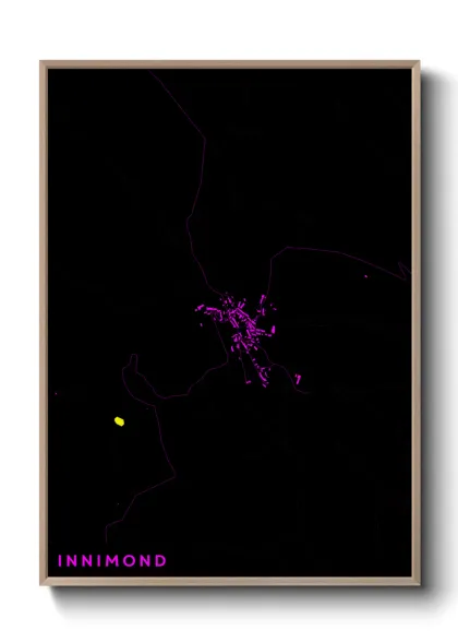 Une affiche de carte sur Innimond