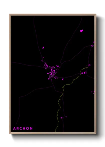 Une affiche de carte sur Archon