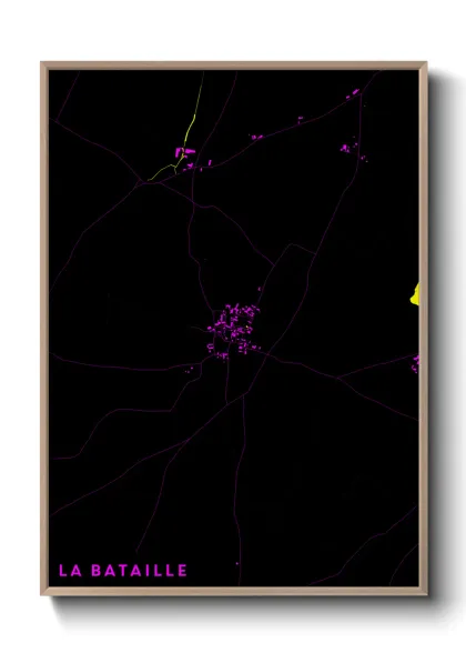 Une affiche de carte sur La Bataille