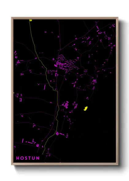 Une affiche de carte sur Hostun