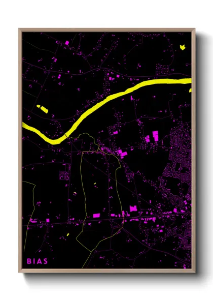 Une affiche de carte sur Bias