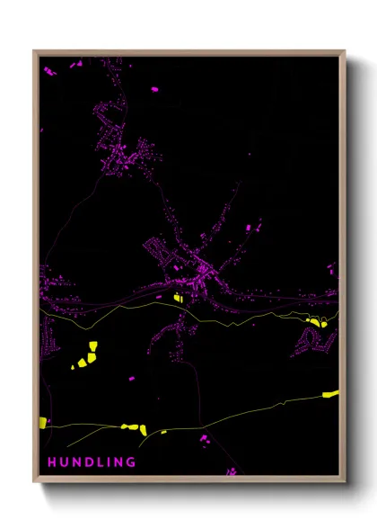 Une affiche de carte sur Hundling