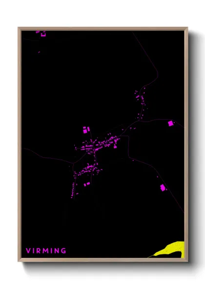 Une affiche de carte sur Virming