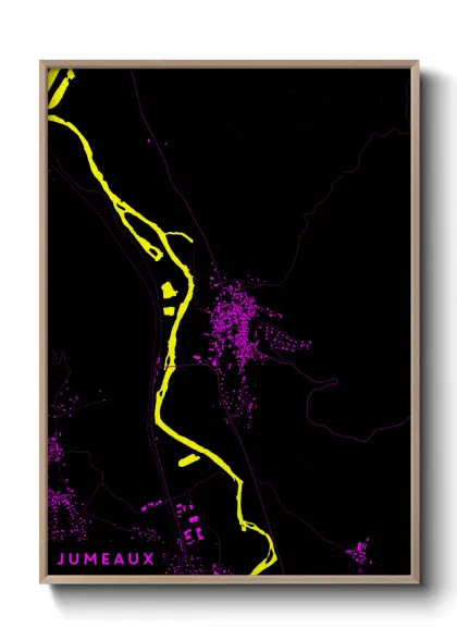 Une affiche de carte sur Jumeaux