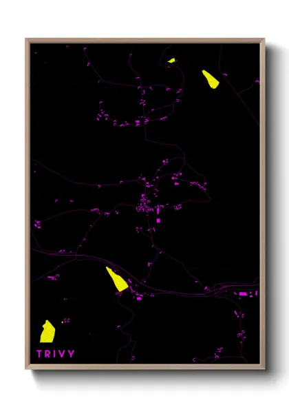 Une affiche de carte sur Trivy