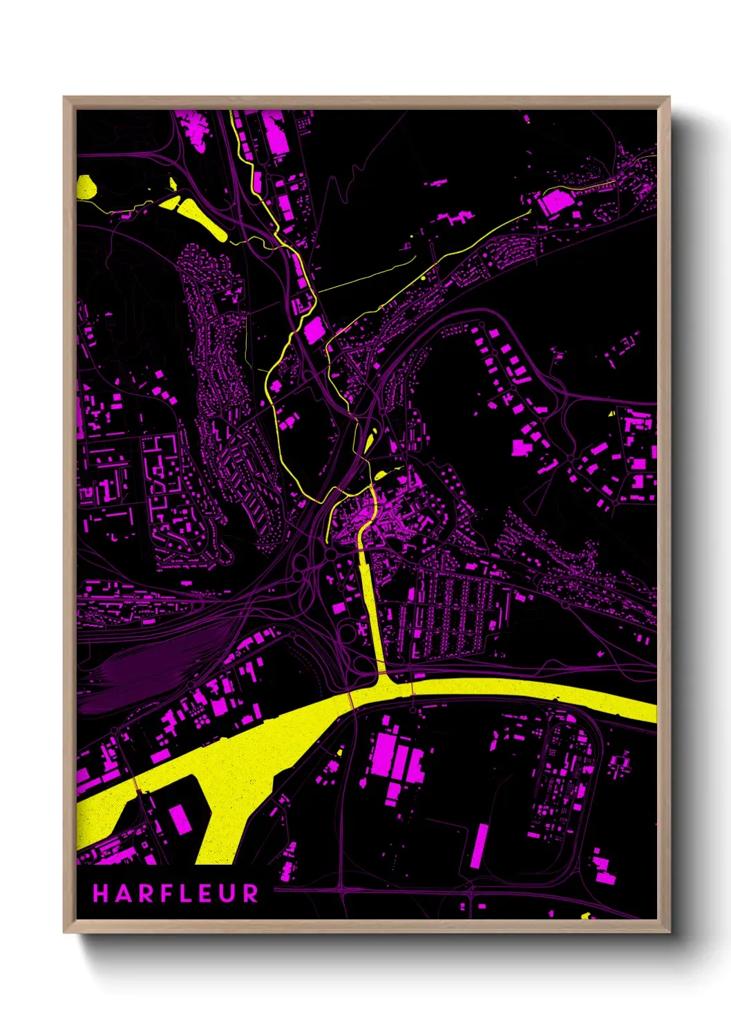 Un poster carteHarfleur