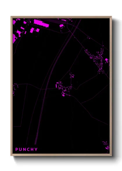 Une affiche de carte sur Punchy