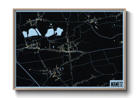 Une affiche de carte sur Mametz