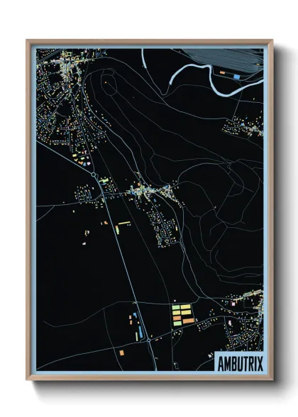 Une affiche de carte sur Ambutrix