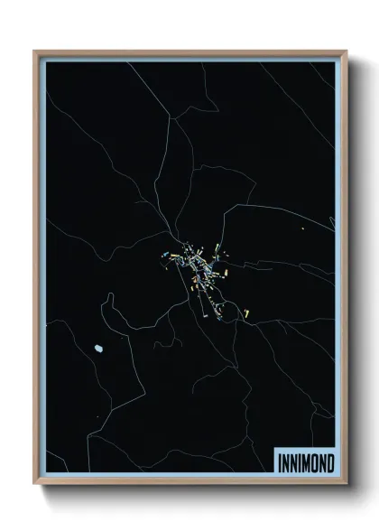 Une affiche de carte sur Innimond