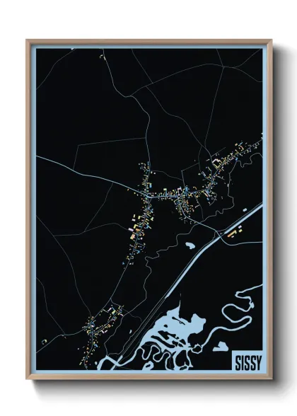Une affiche de carte sur Sissy