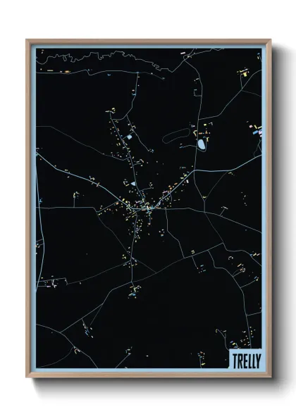 Une affiche de carte sur Trelly