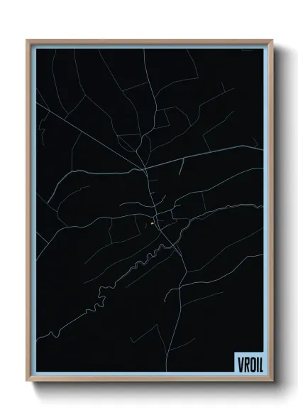 Une affiche de carte sur Vroil