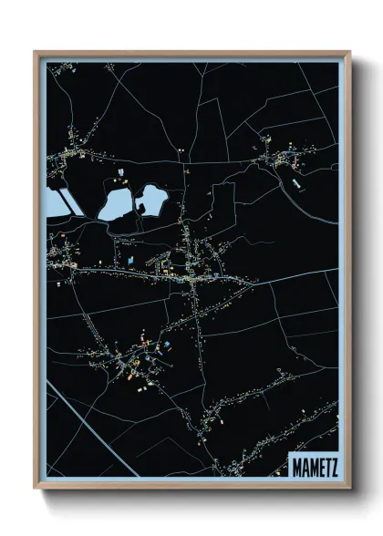 Une affiche de carte sur Mametz