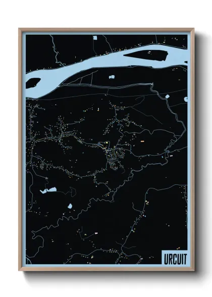 Une affiche de carte sur Urcuit