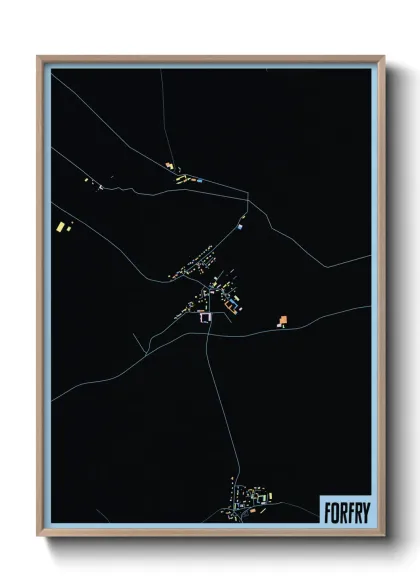 Une affiche de carte sur Forfry