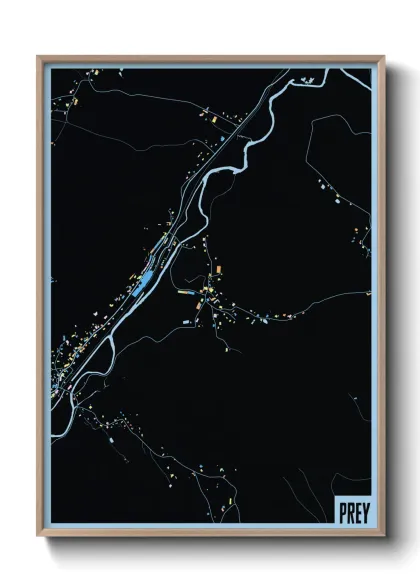 Une affiche de carte sur Prey