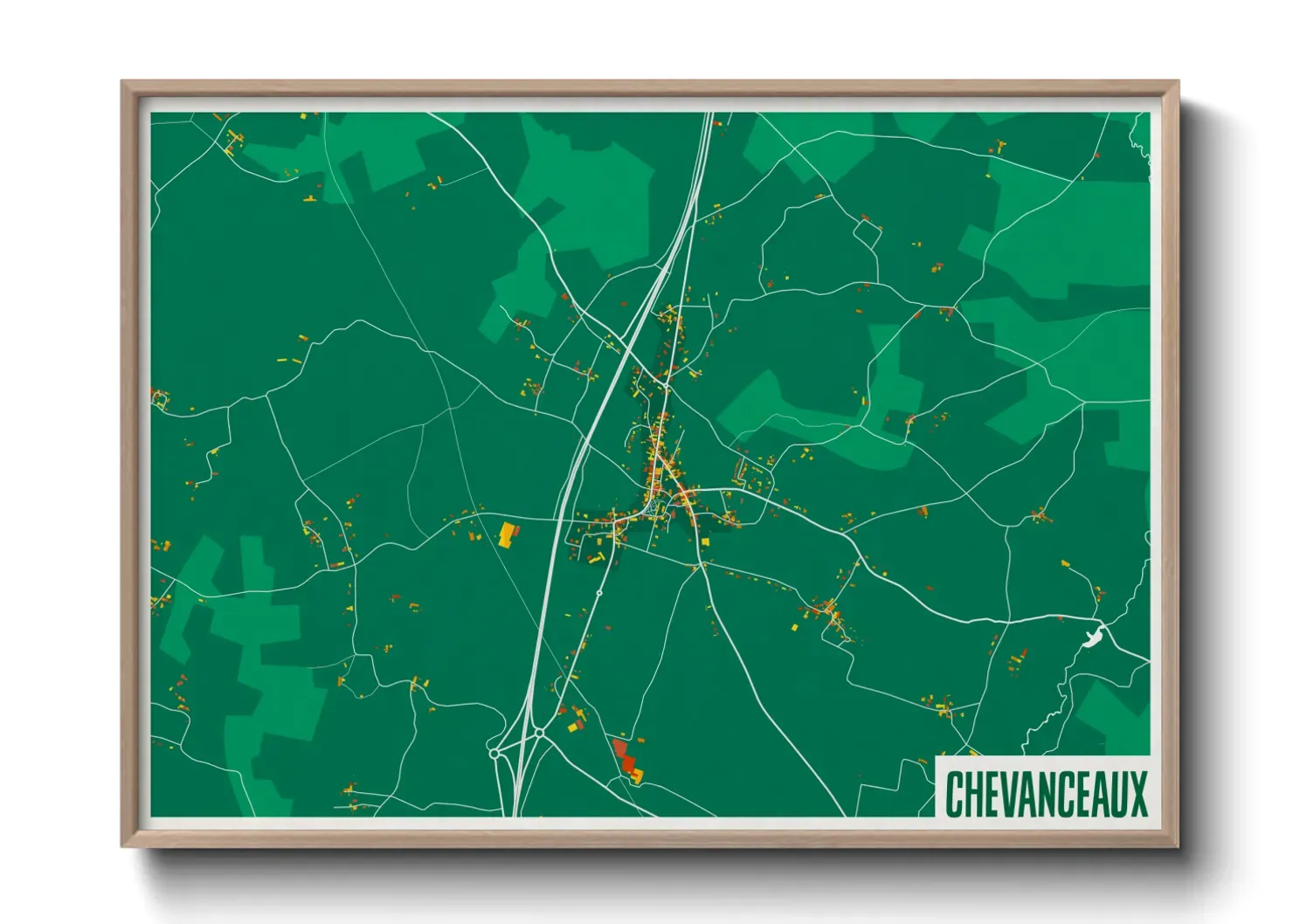 Un poster carteChevanceaux