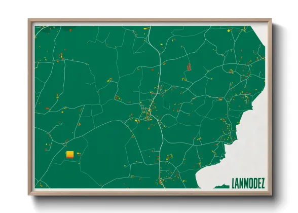 Une affiche de carte sur Lanmodez