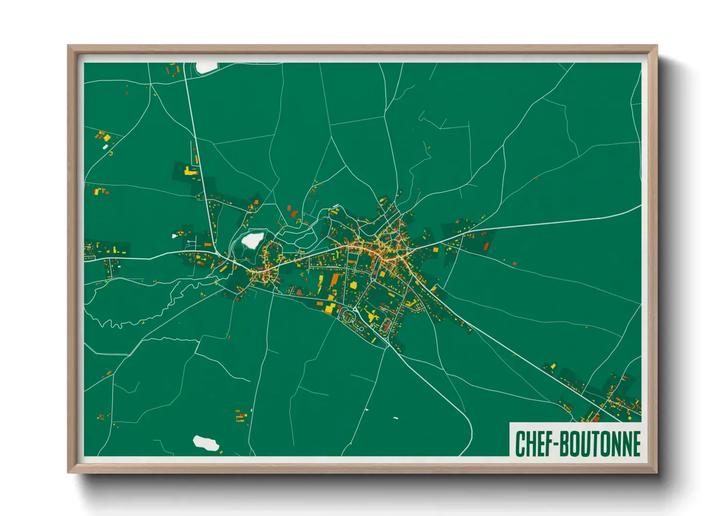 Un poster carteChef-Boutonne