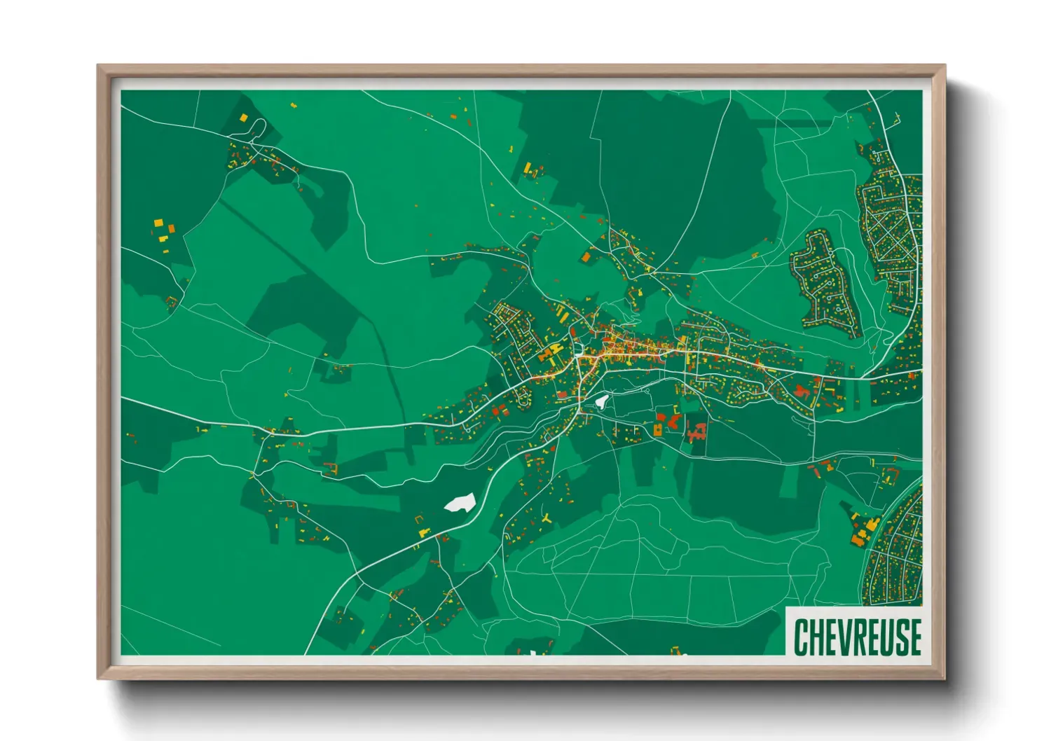 Un poster carteChevreuse