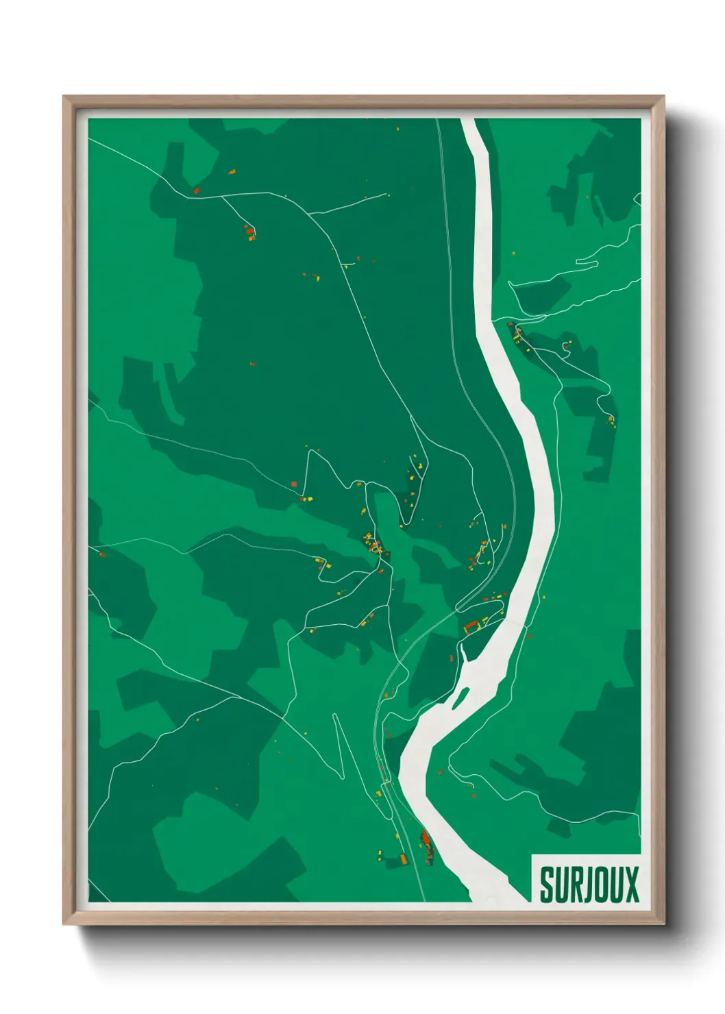 Un poster carteSurjoux