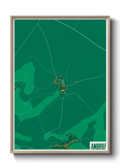 Une affiche de carte sur Ambrief