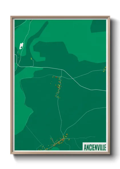 Une affiche de carte sur Ancienville