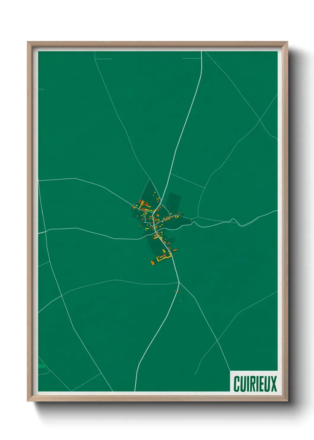 Un poster carteCuirieux