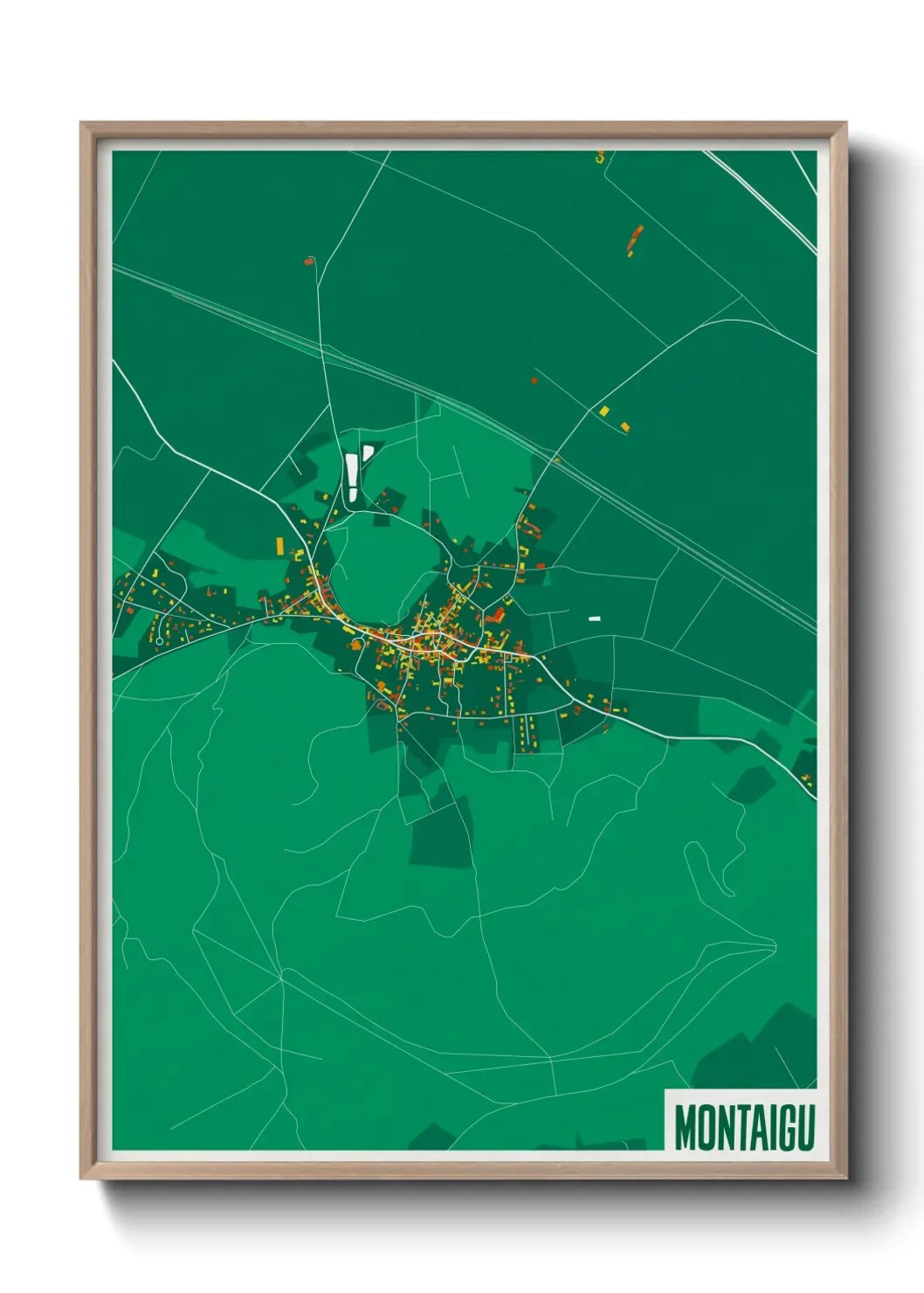 Un poster carteMontaigu