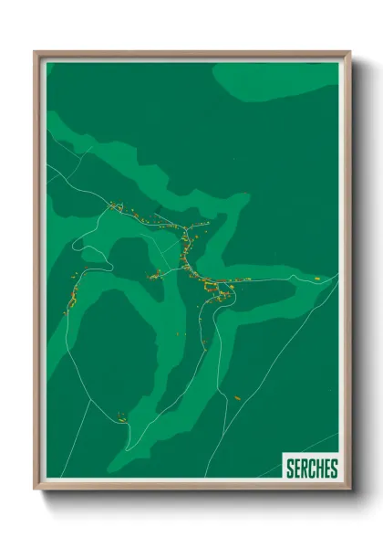Une affiche de carte sur Serches