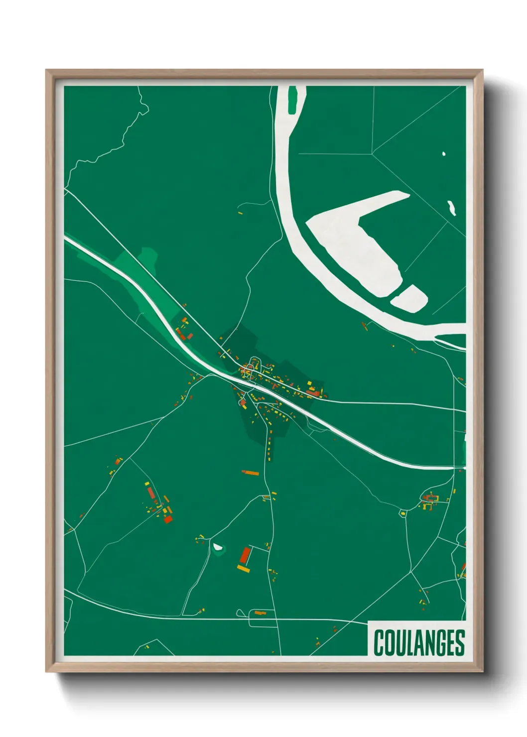 Un poster carteCoulanges