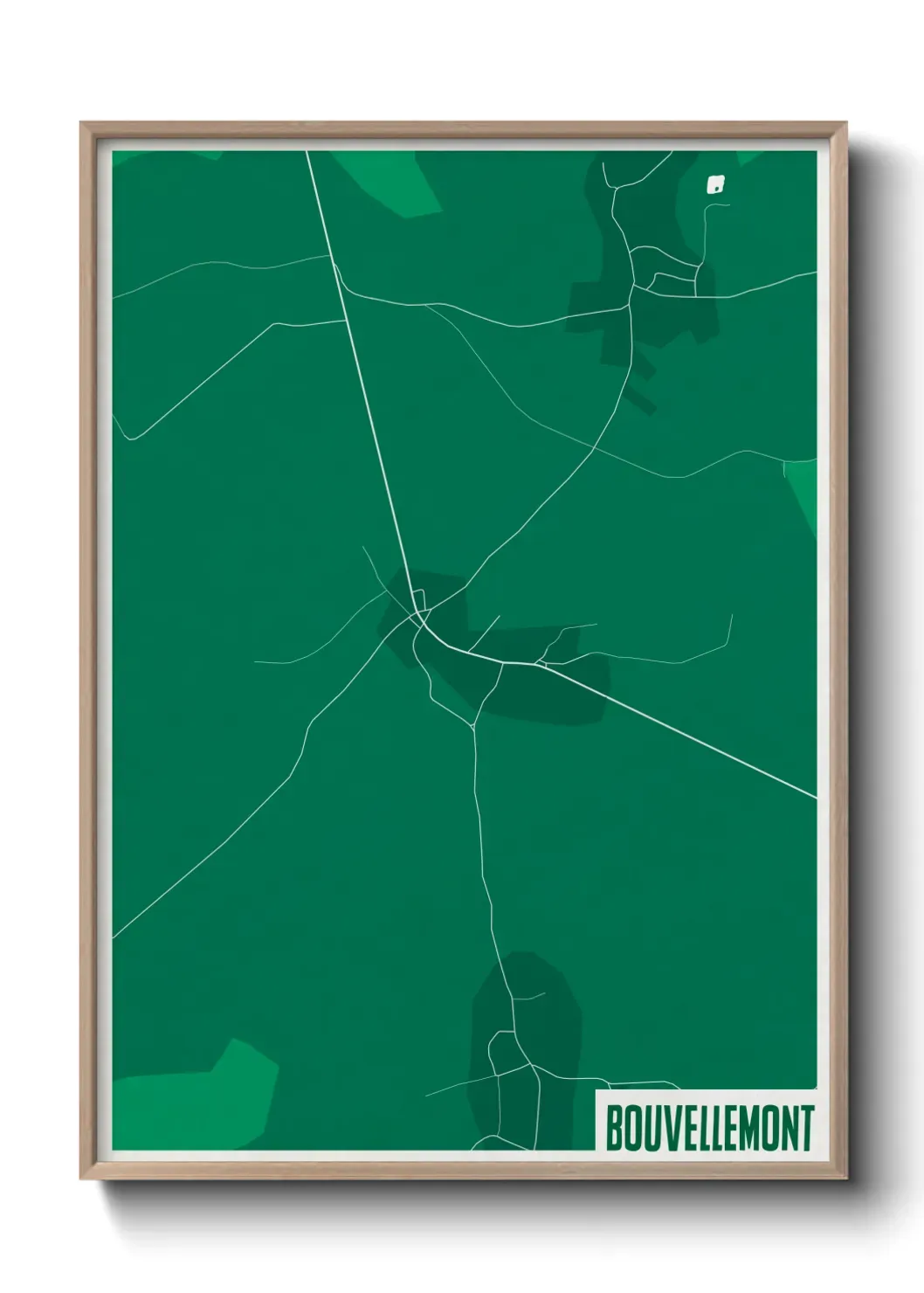 Un poster carteBouvellemont