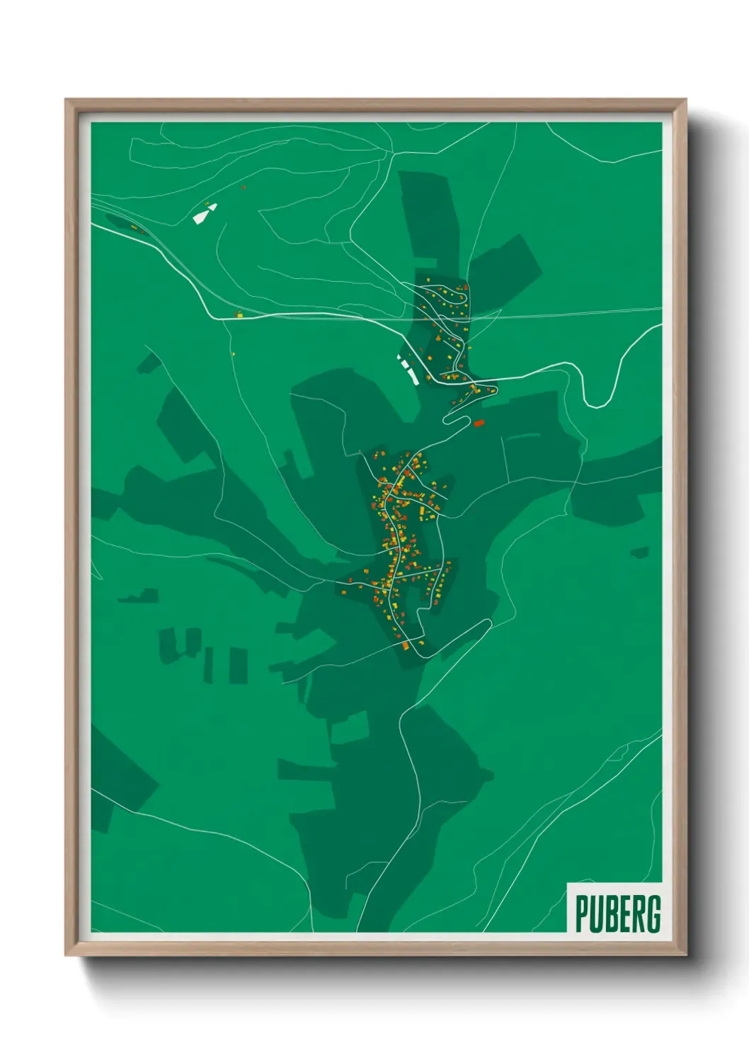 Un poster cartePuberg
