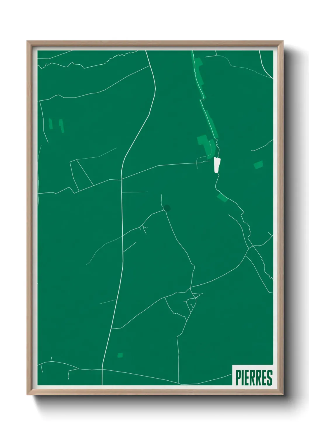 Un poster cartePierres