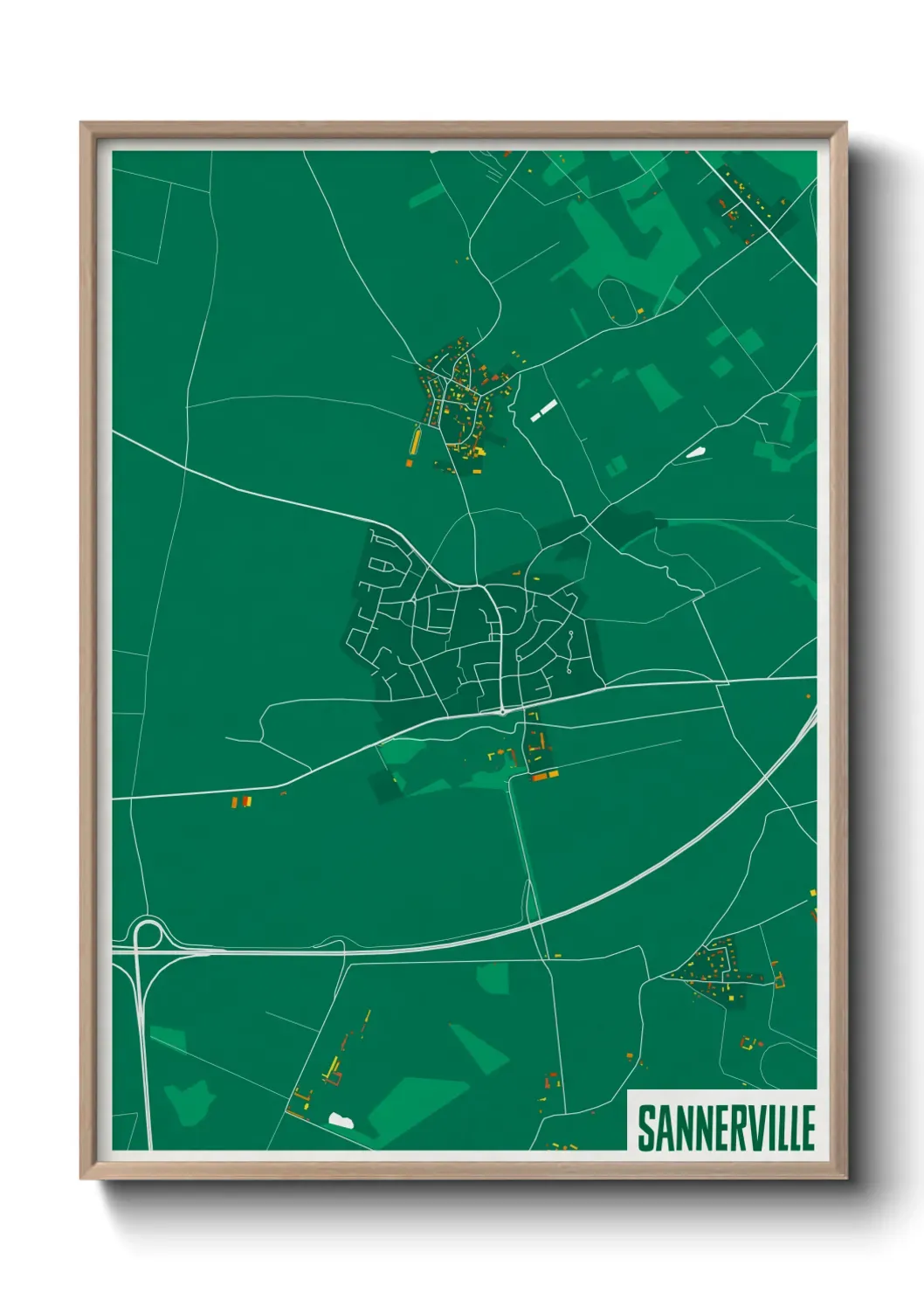 Un poster carteSannerville