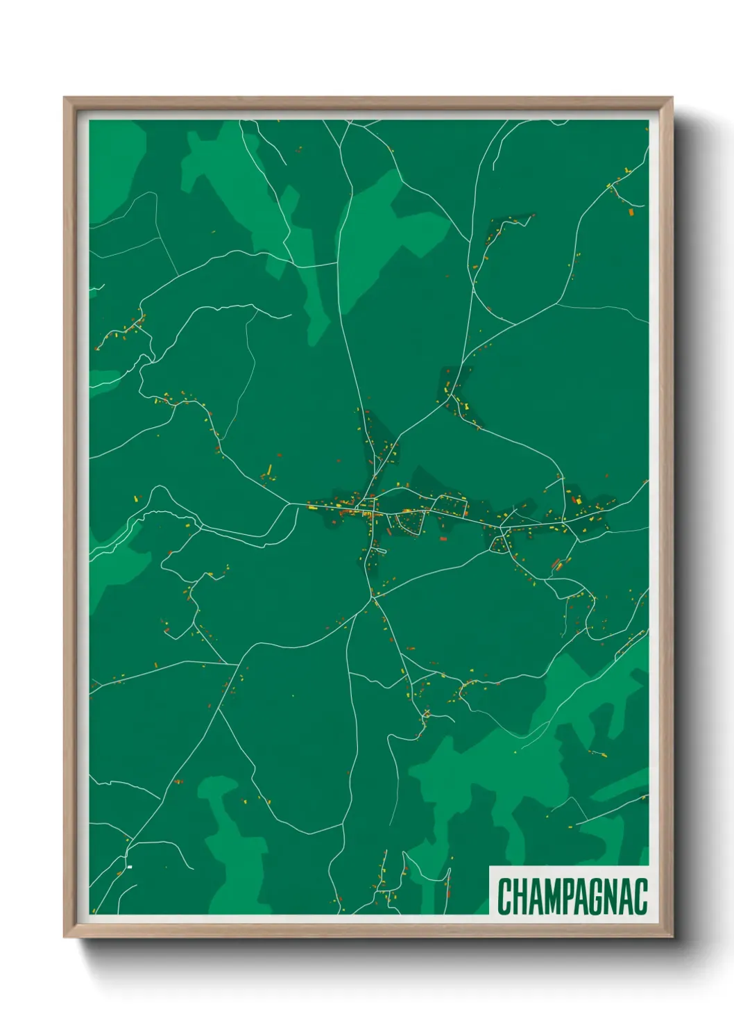 Un poster carteChampagnac