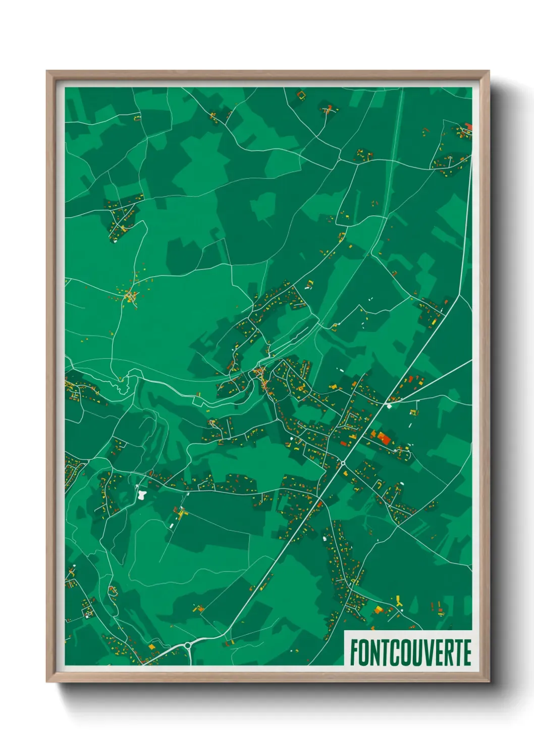 Un poster carteFontcouverte