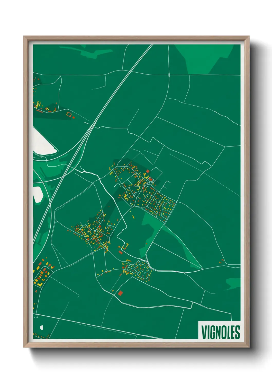 Un poster carteVignoles