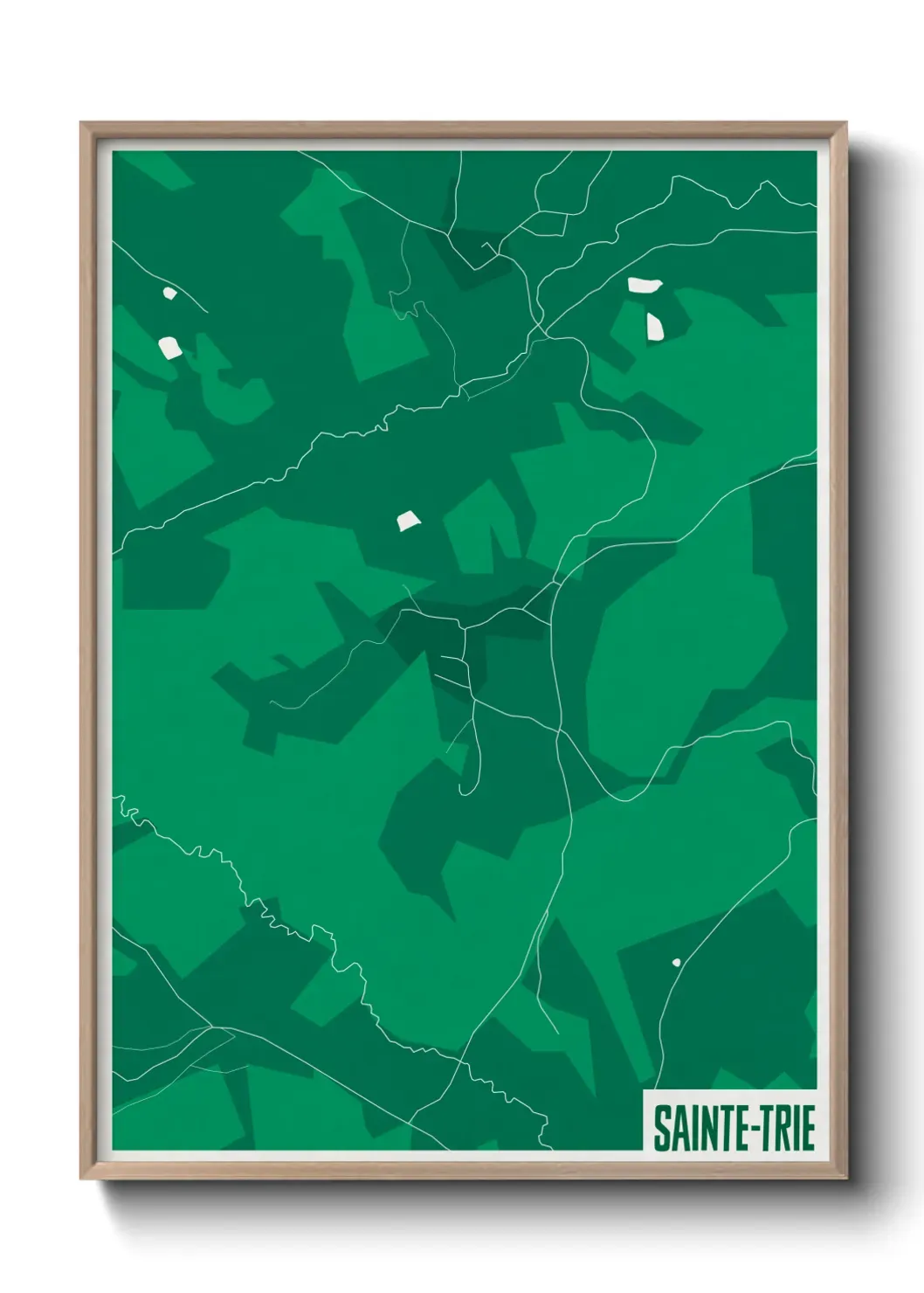 Un poster carteSainte-Trie