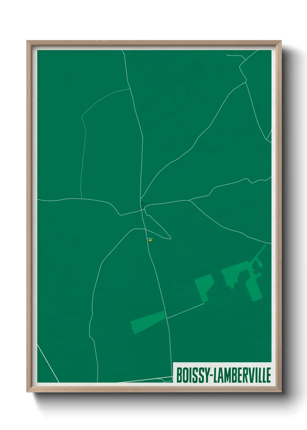 Un poster carteBoissy-Lamberville