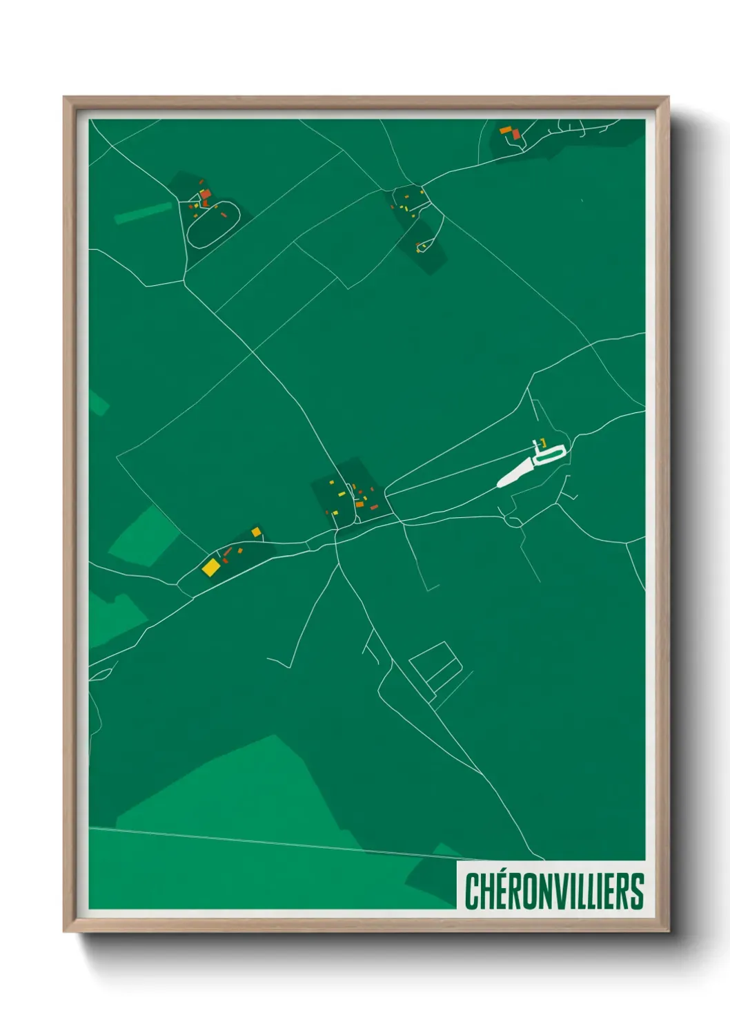 Un poster carteChéronvilliers