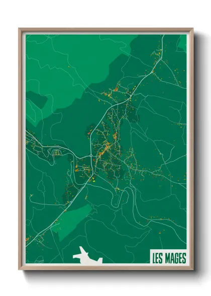 Une affiche de carte sur Les Mages