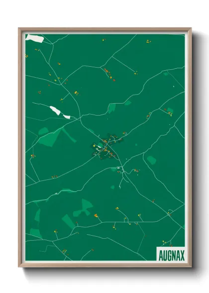Une affiche de carte sur Augnax