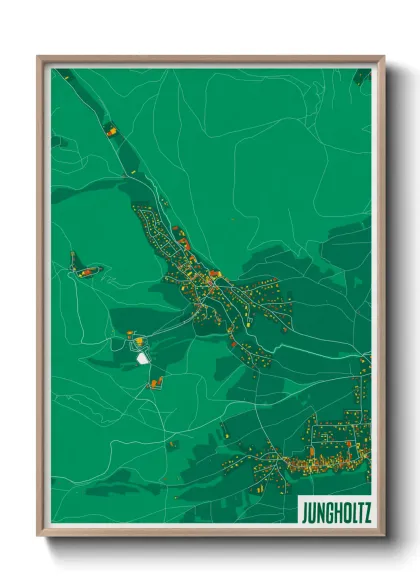 Une affiche de carte sur Jungholtz