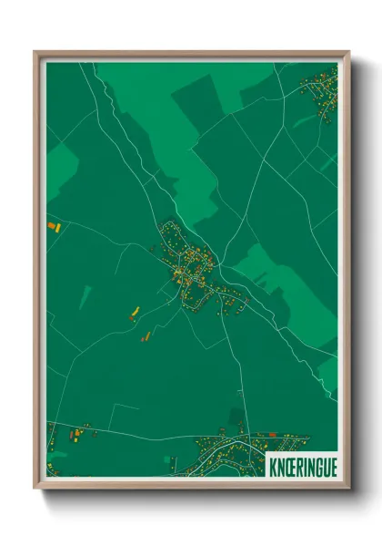 Une affiche de carte sur Knœringue